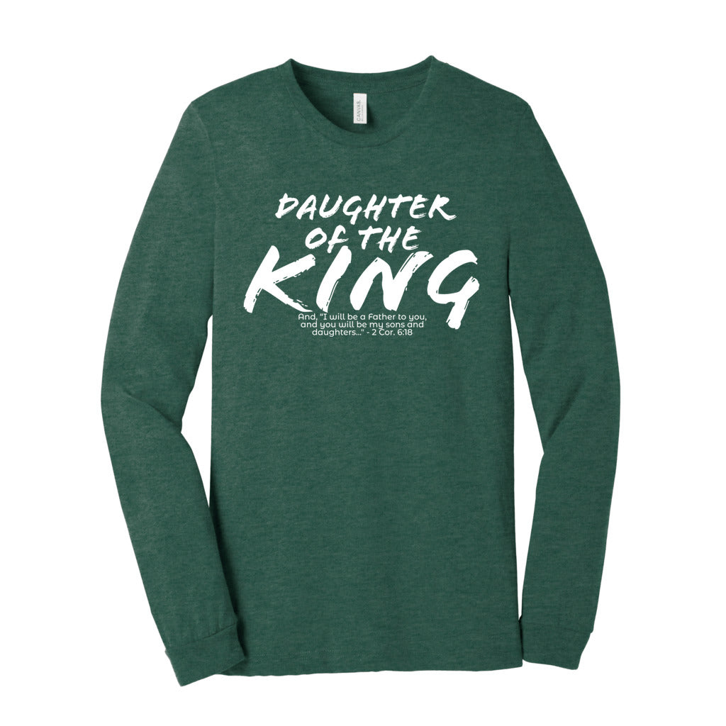 Daughter of King Long Sleeve T-Shirt - GladEyze Apparel