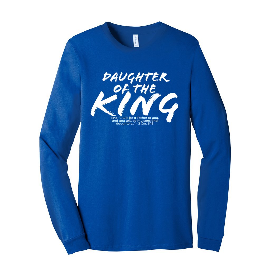 Daughter of King Long Sleeve T-Shirt - GladEyze Apparel