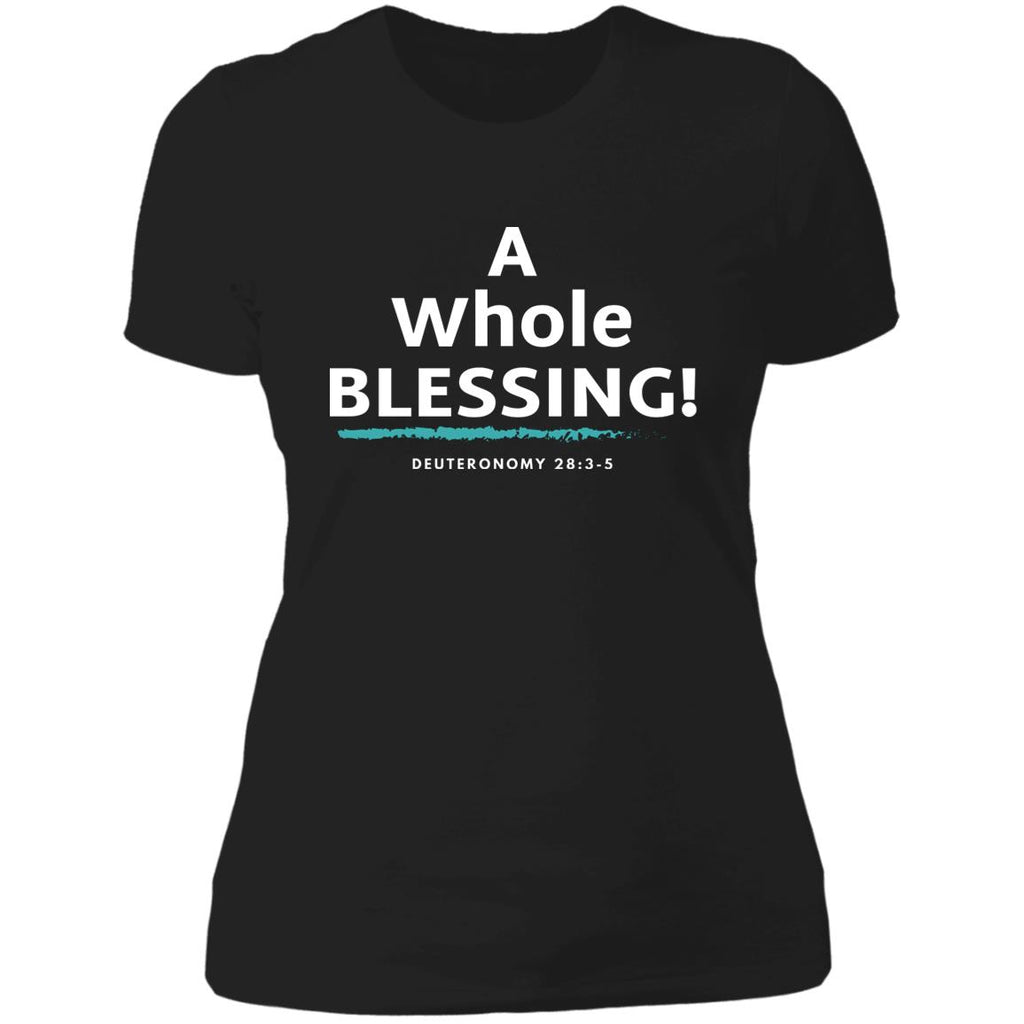 A Whole Blessing Slim Fit T-Shirt - GladEyze Apparel