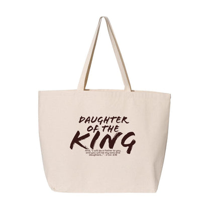 Daughter of the King Jumbo Tote - GladEyze Apparel