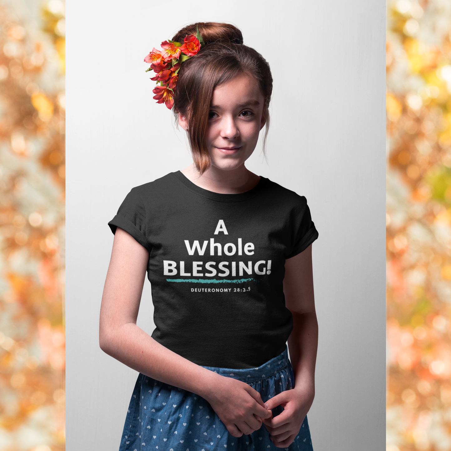A Whole Blessing Girls' T-Shirt - GladEyze Apparel
