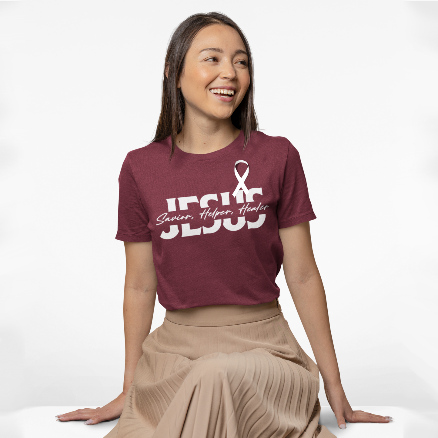 Jesus - Savior, Helper, Healer T-Shirt - GladEyze Apparel